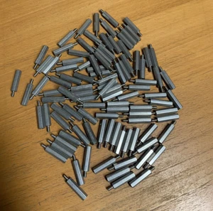 KEYSTONE 2124 Hex Standoff Threaded #6-32 Stainless Steel 1.000" (100pcs) - Picture 1 of 1