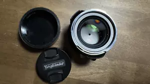 Used Voigtlander Cosina NOKTON classic 35mm F1.4 (for Leica M) - Picture 1 of 12