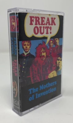 Frank Zappa / The Mothers of Invention - Freak Out!  Cassette Tape 1985 - Image 1 of 4