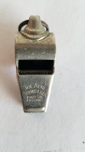 Vintage The Acme Thunderer Whistle Made in England Free Shipping - Picture 1 of 5