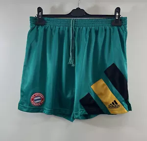 Bayern Munich Away Football Shorts 1993/95 Waist 36 Adidas G8 - Picture 1 of 4