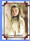 Game Of Thrones Ser 2 Red Parallel  Card # 28 Arya Stark (Maisie Williams) 08/50
