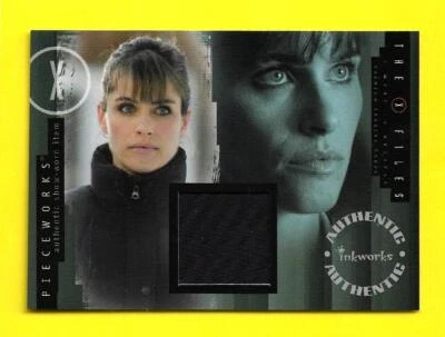 2008 Inkworks The X-Files I Want To Believe Pieceworks PW-13 Amanda Peet  - Image 1 of 3