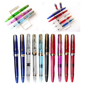 Pluma Estilográfica Wing Sung 618 2022 Pistón Acrílico EF/F Plumín Oficina Escritura Regalo Xmcm - Imagen 1 de 27