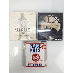 Audiobooks On CDs Lot of 3 Action/Adventure/True Story Preowned Read Description - Picture 1 of 7
