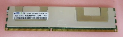 Samsung M393B5170EH1-CF8 4GB PC3-8500 DDR3-1066MHz ECC CL7 240P Memory - Image 1 of 3