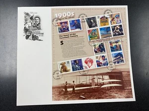 FDC 3182 Celebrate The Century 1900s On ArtCraft Cardboard - Picture 1 of 2