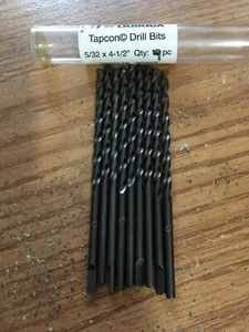 Climashield® 5/32" 4-1/2" OAL 0.190" Shank 2 Flute Hammerdrill Bit QTY 9 - Picture 1 of 3
