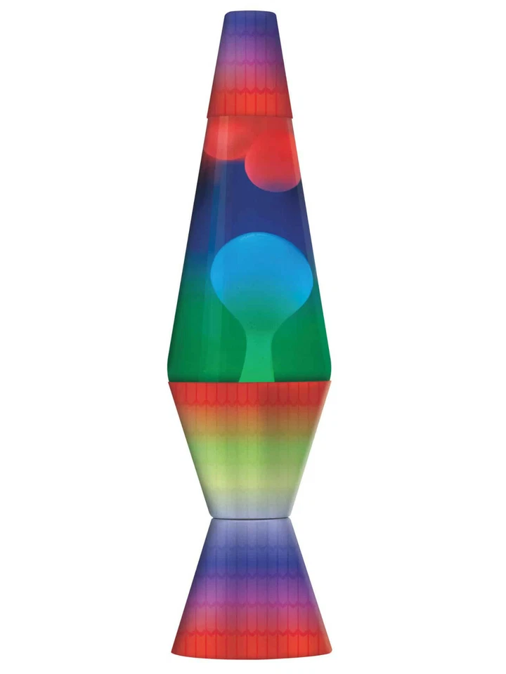 2140 14.5" Rainbow Colormax Lava Lamp W