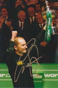 GRAEME DOTT HAND SIGNED 6X4 SNOOKER PHOTO PROOF 2. - Picture 1 of 2