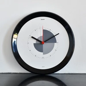 Vintage Guzzini Design Memphis Italian Bruno Gecchelin 1980 Wall Clock - Picture 1 of 10