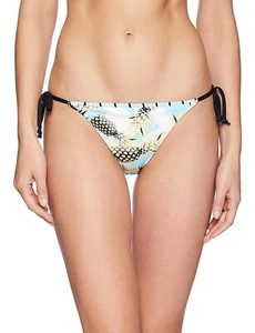 Bikini Lab 155322 Women's Reversible Side Tie Bikini Swimsuit Bottom Sz. L - Picture 1 of 3