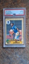 1987 Topps #170 Bo Jackson Future Stars PSA 6 EX-MT Rookie Card #170...