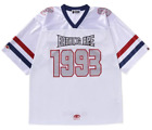 Koszulka piłkarska A Bathing Ape "BAPE Football Jersey" biała 1J30-109-013 Rozmiar 3XL Fabrycznie nowa z metką