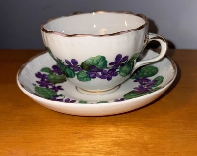 Antique KPM Circa 1847 -Cup & Saucer Set-Collector’s Set-Christmas Gift Worthy - Image 1 of 4