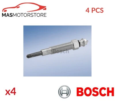 GLÜHKERZE GLÜHKERZEN BOSCH 0 250 202 093 4PCS P FÜR NISSAN VANETTE CARGO - Image 1 of 4