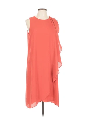 Muse Women Orange Cocktail Dress 12 - Image 1 of 4