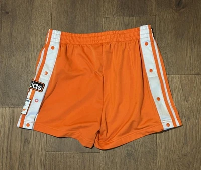 Pantalones Cortos Adidas Originales Adibreak Naranja Para Mujer Talla Mediana Foto 1 de 4