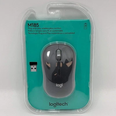 New Logitech Mouse Wireless Mouse M185 - Image 1 of 2