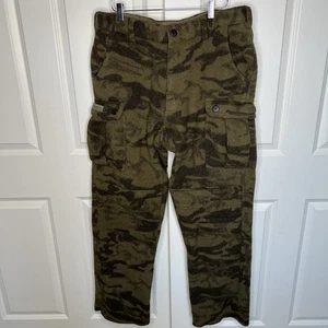 Columbia Camouflage Herren Wollhose Jagd 38 XL Outdoor warm grün braun Camping - Bild 1 von 4