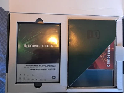 Native Instruments: Komplete 4 sowie Komplete Sound 2 Mac / Win   u.  Cubase SX3 - Bild 1 von 2