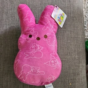 Hello Kitty and friends 12" Peeps Pink Plush NWT - Picture 1 of 4