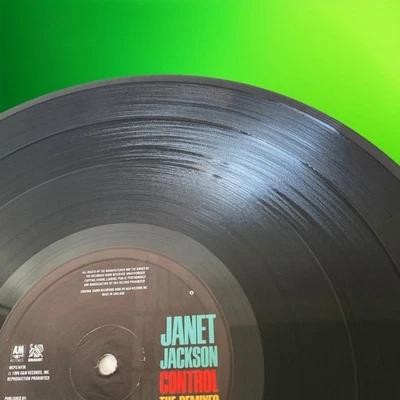 Janet Jackson - Control The Remixes LP [EX/VG+] 1987 UK A&M MIXLP 1 A1/B1 Matrix - Image 1 of 4