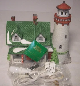 Abt. 56 Weihnachten: New England Village: CRAGGY COVE LIGHTHOUSE #59307: EXC: NR - Bild 1 von 7
