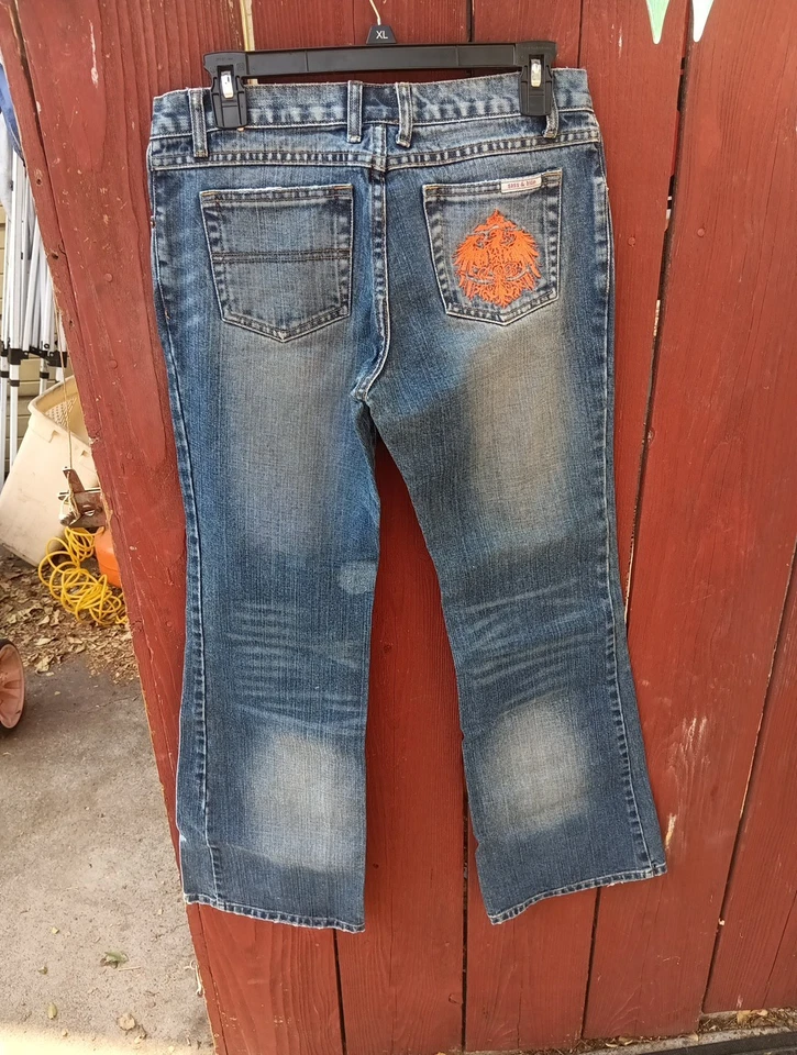 Sass & Biden Jeans Beauty In Imperfection big Flair Bottom Leggs. - Image 1 of 4