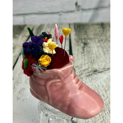 Up Cycled Pin Cushions - Handmade Embellishments - Pin Cushions - Pin Keeps  - Image 1 of 3