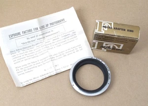 NOS NIKON BR-2 Macro Adapter Ring + Inst. in Box - Lens Reverse for Bellows - Picture 1 of 3