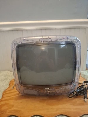 KTV Clear Jail Prison 13" Secure View TV Tested No Remote See Photos  - Image 1 of 4