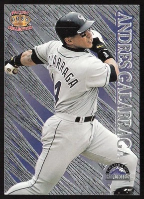 1996 Pacific Prism Andres Galarraga #P-21 Colorado Rockies - Изображение 1 из 2