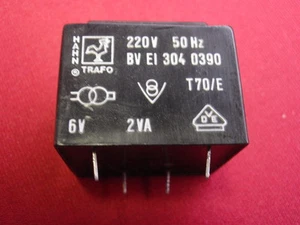 PRINT-TRAFO 6V~ 2W 0,333A  ABMESSUNGEN ca. 32x27x27mm TRANSFORMATOR   24735 - Picture 1 of 1