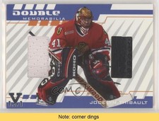 2001-02 ITG Be A Player Between the Pipes 1/1 Jocelyn Thibault #DM-19 READ 1j8