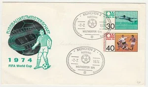 FDC Germany West, 1974. Football world championship. - Picture 1 of 3