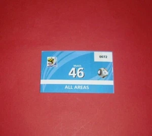 2010 WM NORDKOREA V ELFENBEINKÜSTE OFFIZIELLER MEDIENPASS TICKET - Bild 1 von 1