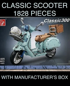 Classic Scooter 300 Boxed Edition 1828 Pieces UK Stock - Picture 1 of 12