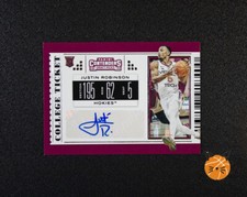 2019-20 Contenders Draft Picks Justin Robinson Autograph Washington Wizards RC