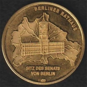 BERLINO - TALLERO 1991 40mm. MEDAGLIA TAGLIA CORONA --- WJBF - Foto 1 di 1