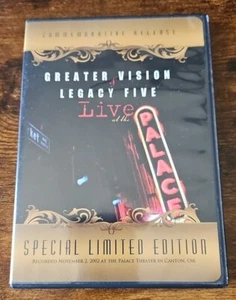 Greater Vision & Legacy Five: Live At The Palace DVD Special Limited Edition - Picture 1 of 3