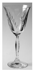 Set of 4- Mikasa Crystal Dune Grass Wine Glasses 359326 Germany  Discontinued