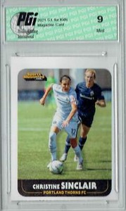 PGI 9 Christine Sinclair 2021 S.I. for Kids #944 Portland Thorns FC Trading Card