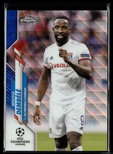 2019-20 Topps Chrome Cl Blue Wave /75 Moussa Dembele Olympique Lyonnais - Bild 1 von 1