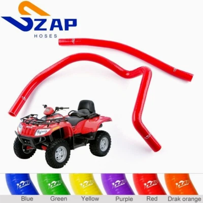 For 05-08 2006 2007 08 Arctic Cat 650 4x4 Silicone Radiator Coolant Hose RED - Image 1 of 4
