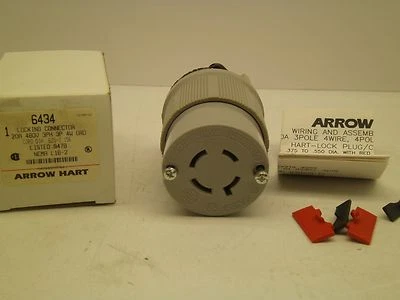 NEW! ARROW HART AH6434 20A 480V 3PH BD FREE SHIPPING! - Image 1 of 4