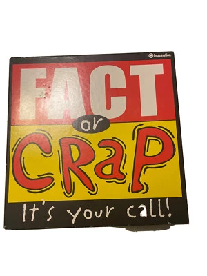 FACT OR CRAP GAME! TRIVIA WITH ATTITUDE!!  by Imagination "It's Your Call" - Image 1 of 4