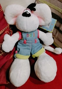 Diddl Peluche vintage con salopette raro nuovo con cartellino - Bild 1 von 4