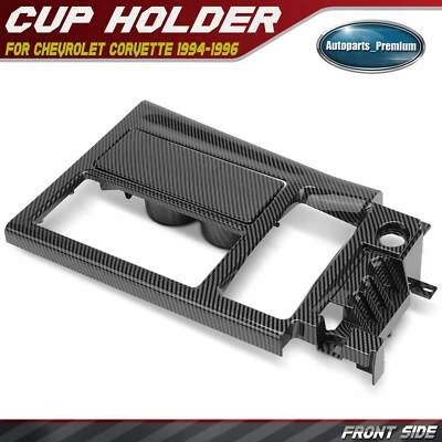 Porta-copo dianteiro para Chevrolet Corvette 1994-1996 transmissão manual 6 velocidades - Imagem 1 de 4