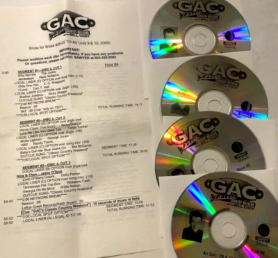 7/9/05 BILL CODY 4 HR CLASSIC COUNTRY:THE JUDDS;HANK WILLIAMS;RICKY SKAGGS Foto 1 de 3